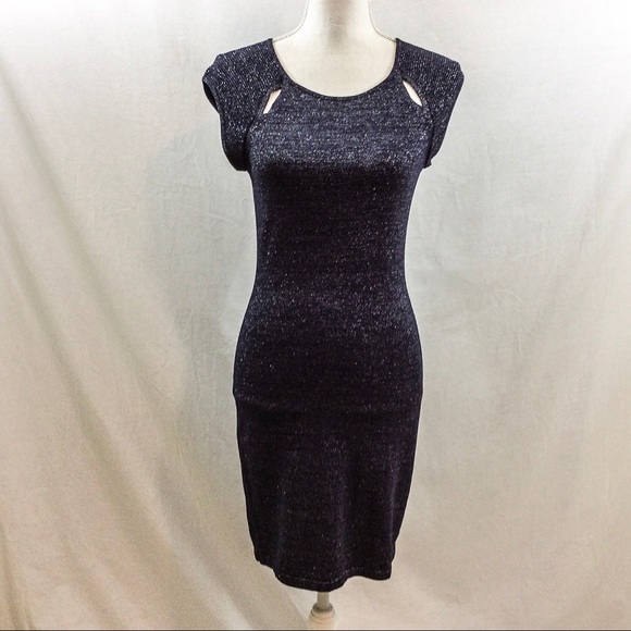 Express Shimmer Knit Bodycon Dress - Picture 5 of 5
